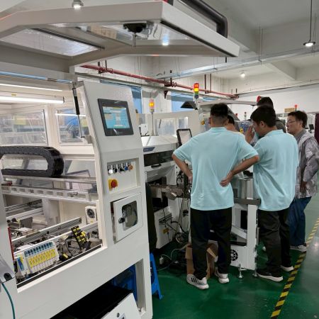 Transfer Production Line - Hortech provides factory relocation services.